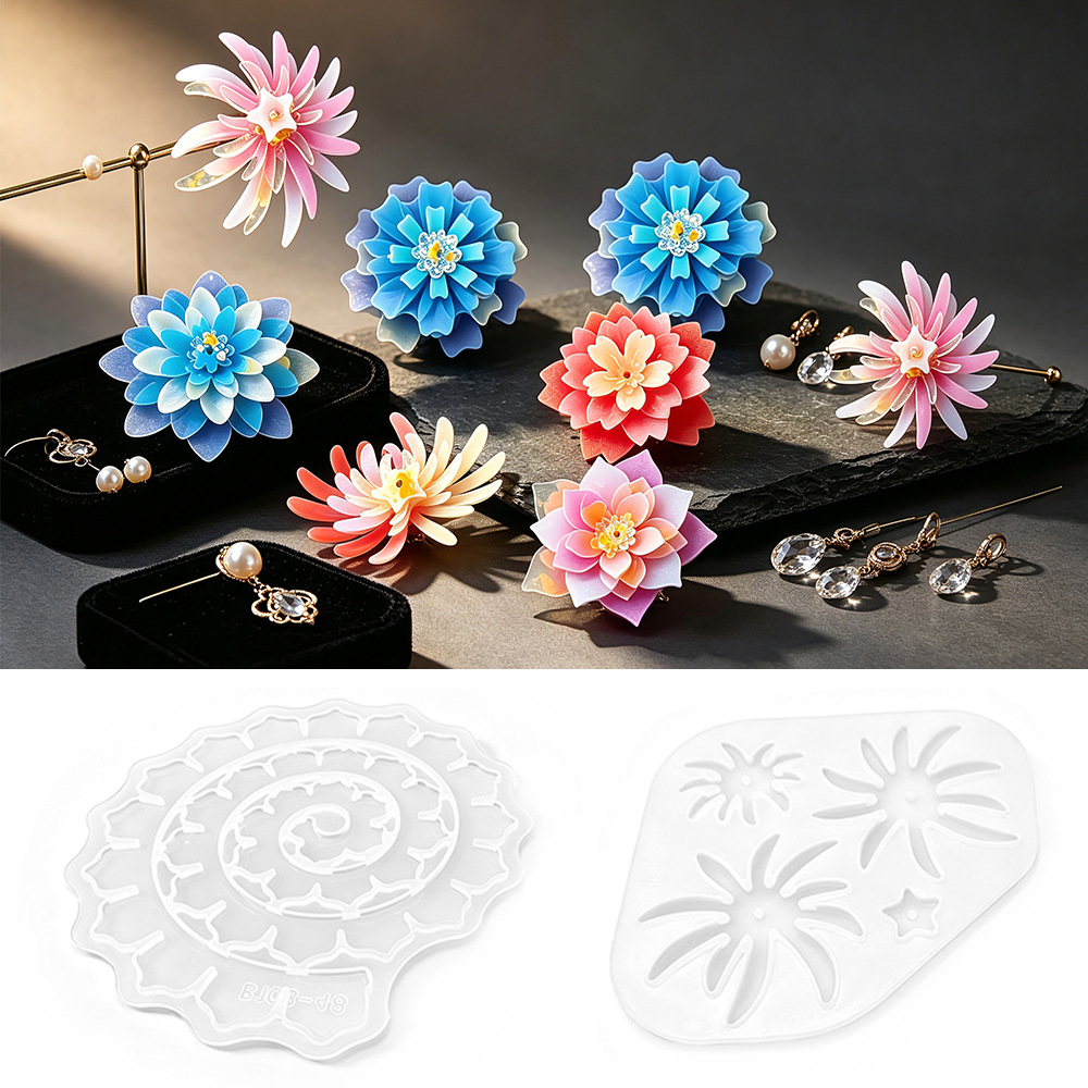 Resin Craft Ideas - Stampo in silicone a più strati