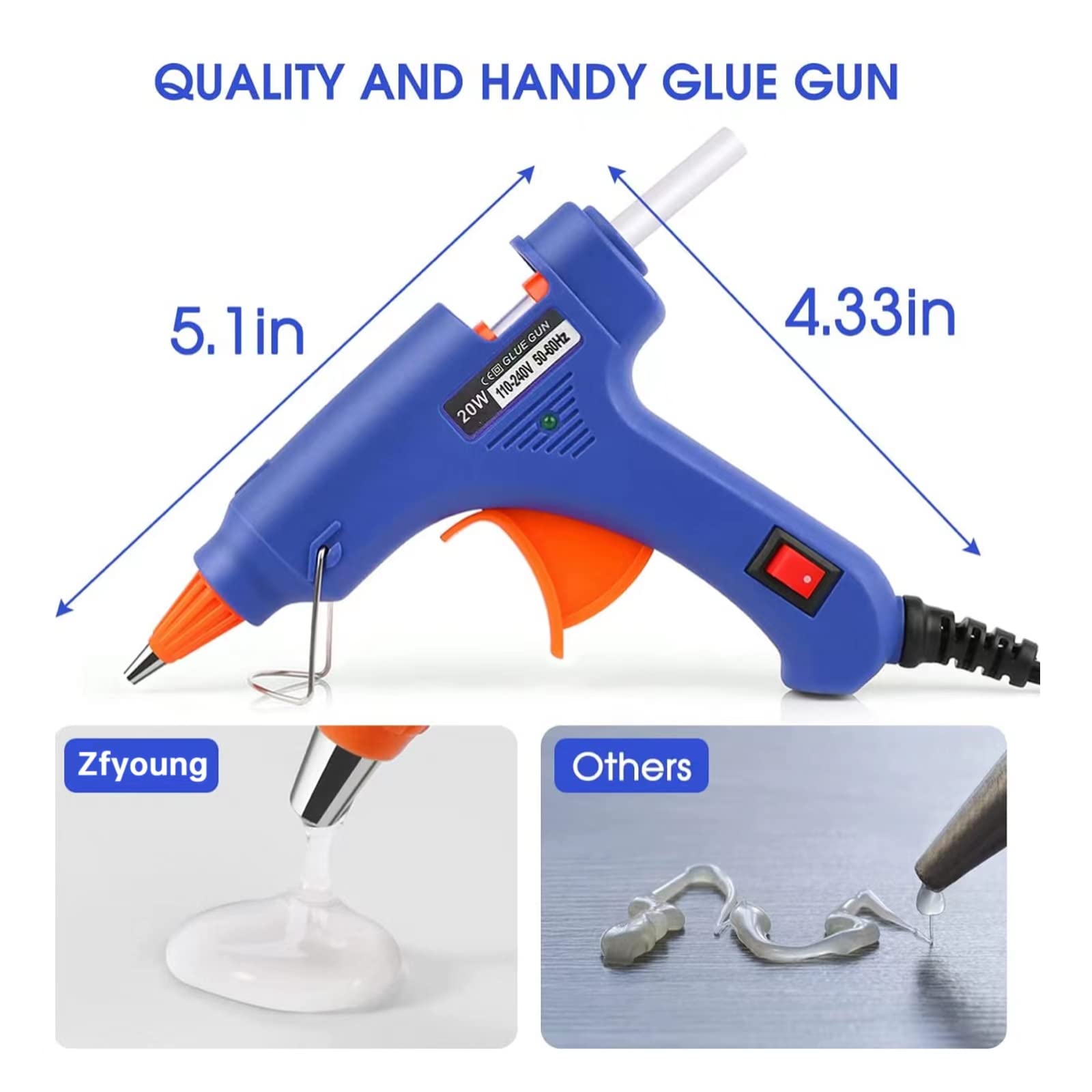 Pistola per colla a caldo da 2 - Heat Gun Small recensione e prezzo