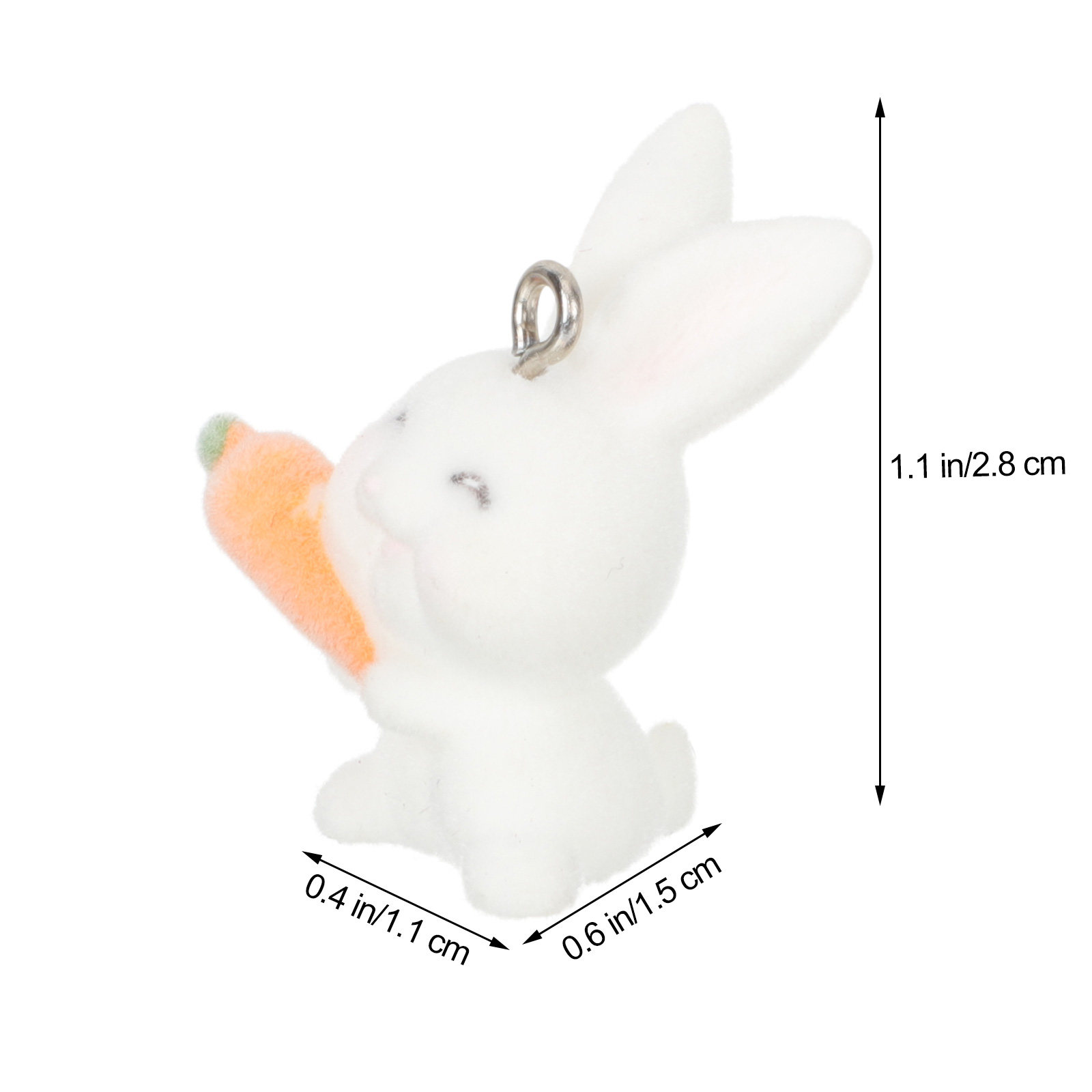 10 ciondoli a forma di conigli - Resin Crafts Diy recensione e prezzo
