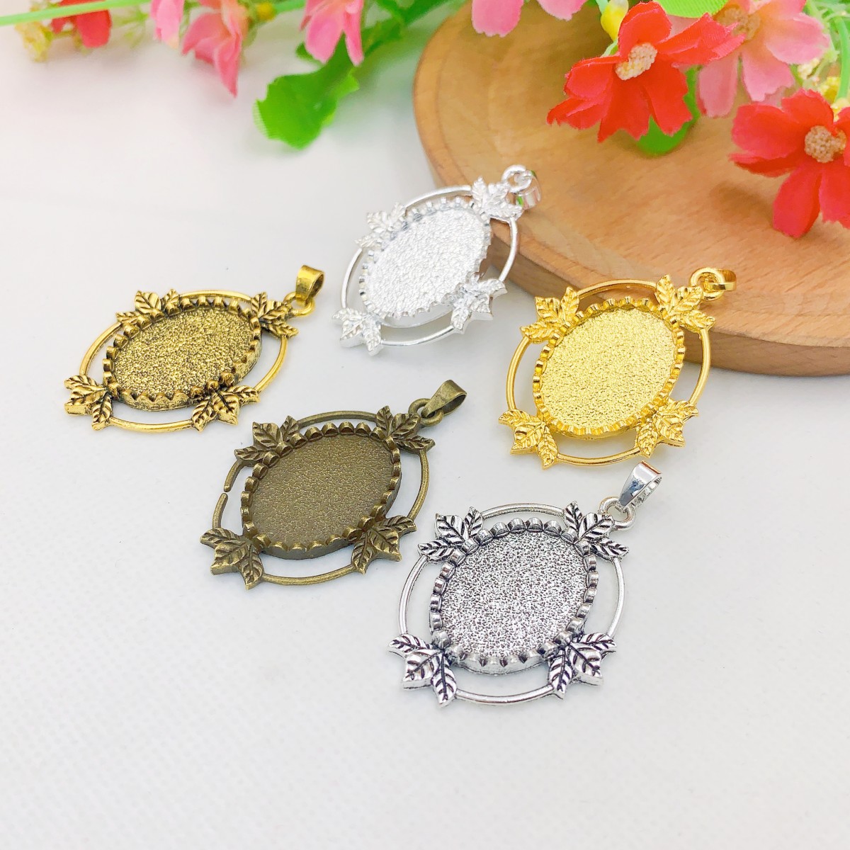 Onebeading Fit 18x25mm Cabocho - Bezels Set Pendant recensione e prezzo