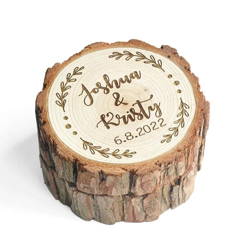Scatola per fedi nuziali in le - Wood Ring Blank recensione e prezzo